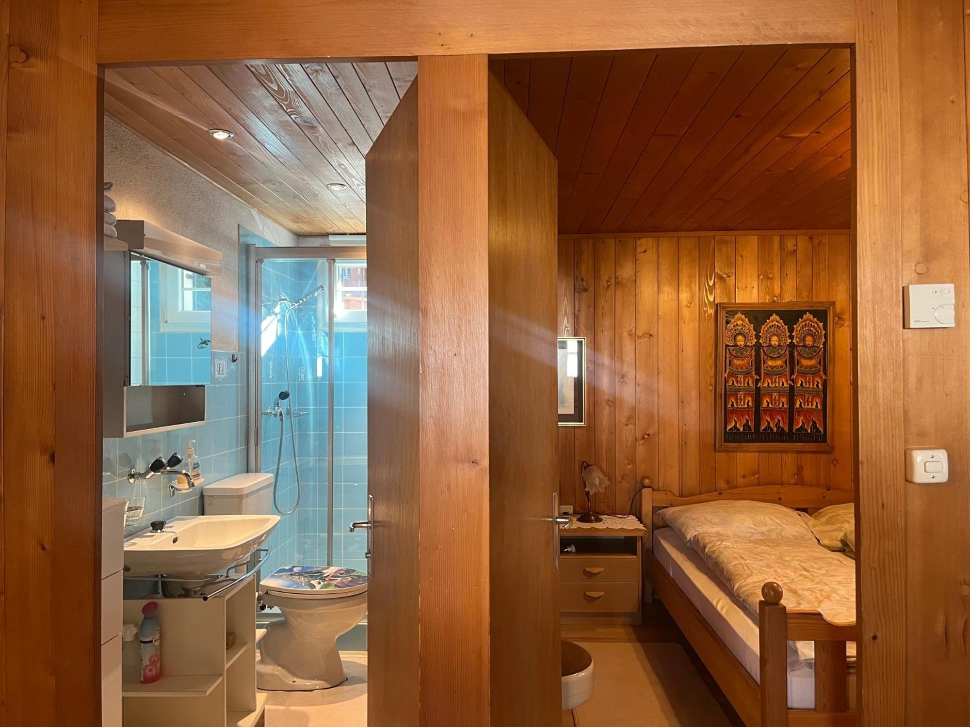Free Spirit Chalet Fluehli Bagian luar foto
