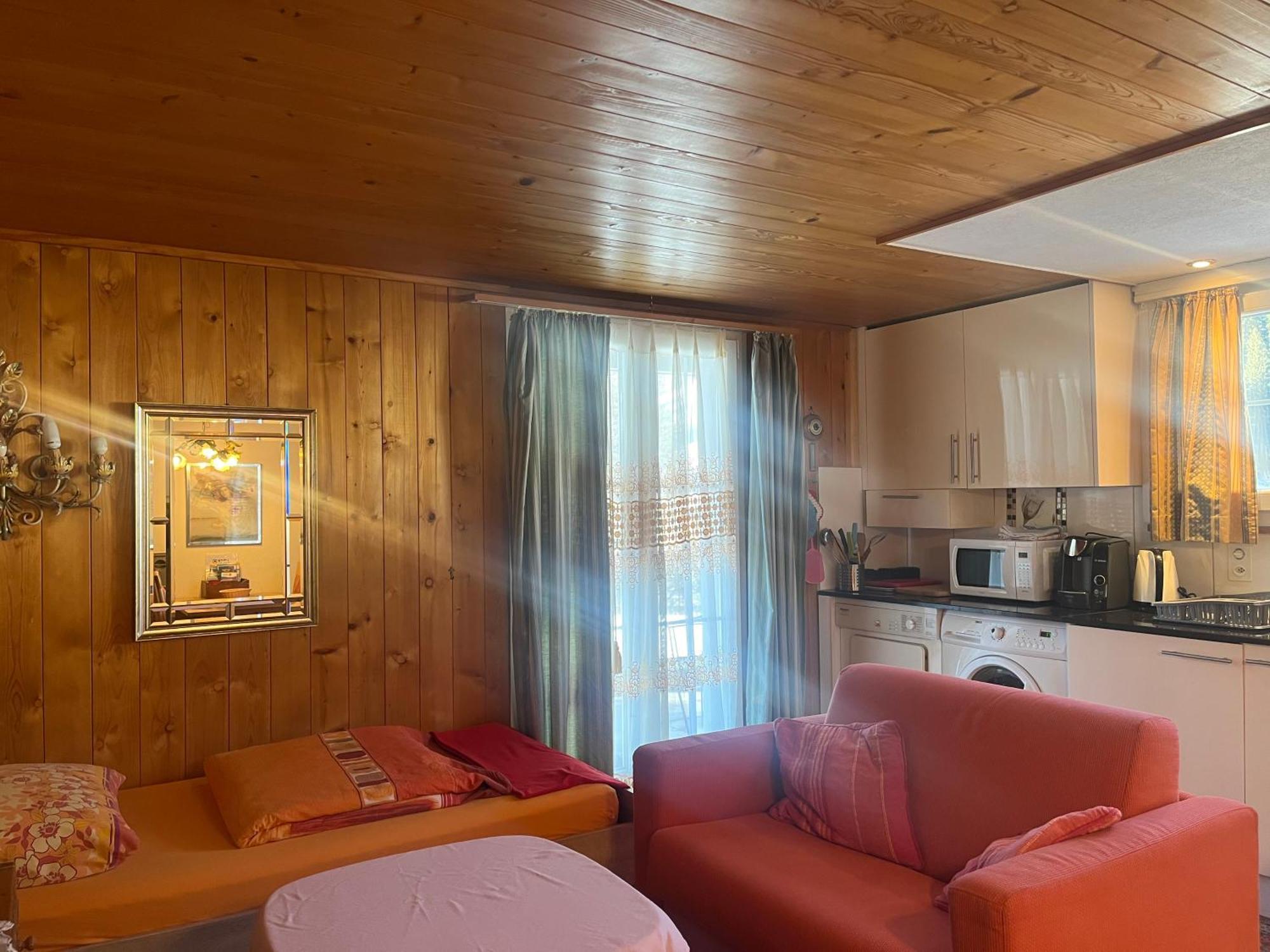 Free Spirit Chalet Fluehli Bagian luar foto